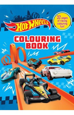 Hot Wheels Colouring Book